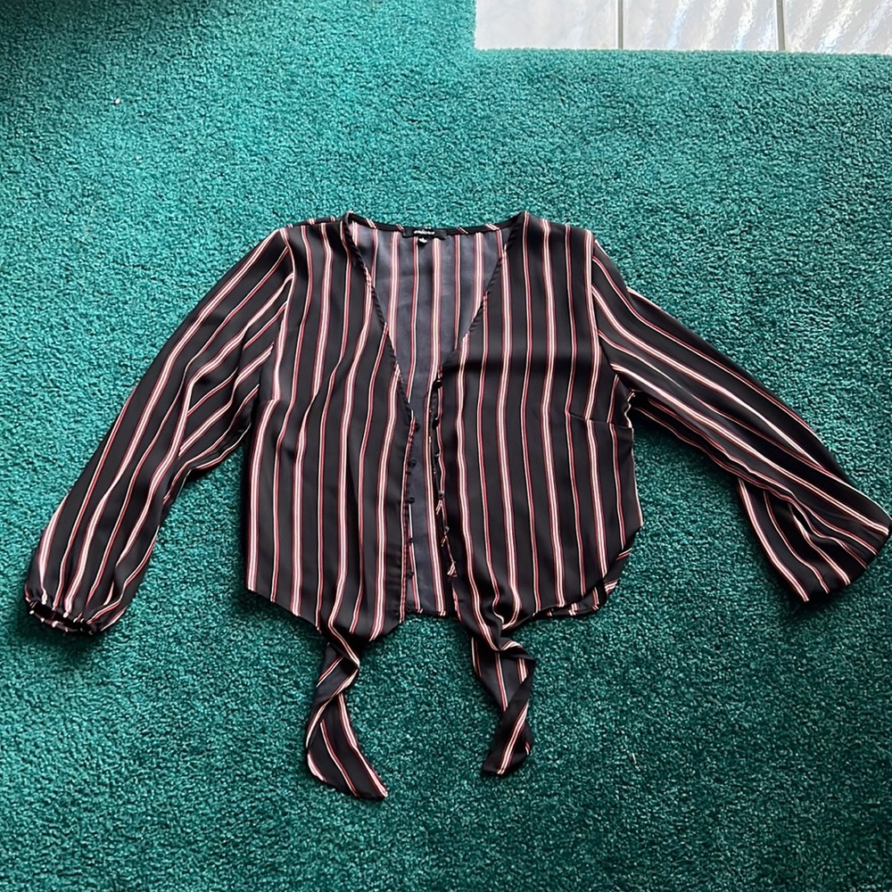 Women’s Pinstripe Blouse